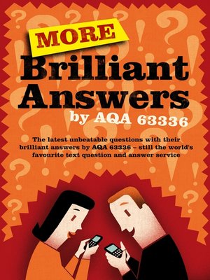 cover image of More Brilliant Answers